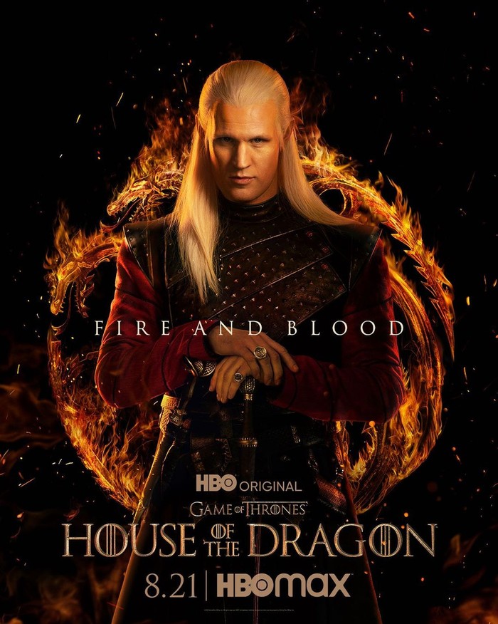 Lalu ada karakter Daemon Targaryen yang diperankan aktor Matt Smith. Ia adalah adik dari sang raja dan menjadi salah satu calon pewaris takhta, Beauties. /Foto: Instagram/houseofthedragonhbo