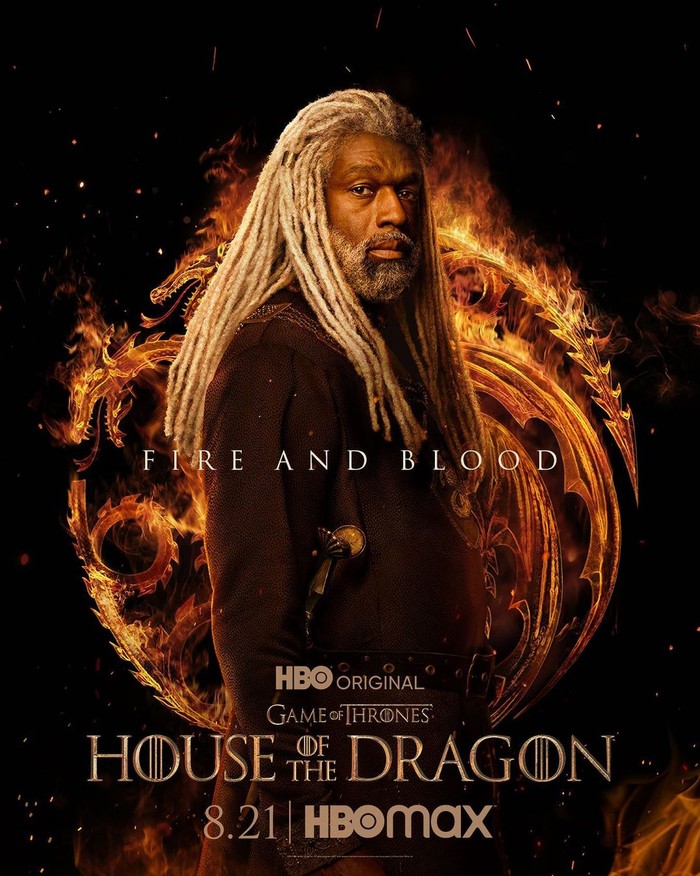Lord Corlys Velaryon adalah suami dari Princess Rhaenys Targaryen. Karakter ini diperankan oleh aktor Steve Toussaint, di mana ia menjadi sosok terkaya di Westeros dan seorang penjelajah hebat. /Foto: Instagram/houseofthedragonhbo