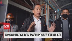 VIDEO: Jokowi: Harga BBM Masih Proses Kalkulasi