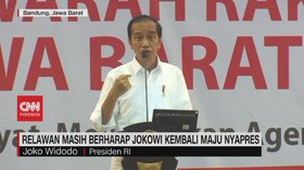 VIDEO: Relawan Berharap Jokowi Kembali Maju Nyapres