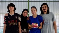7 Potret Anak Artis Jago Olahraga, Anak Duta S07 Atlet Badminton