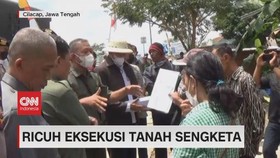 VIDEO: Ricuh Eksekusi Tanah Sengketa