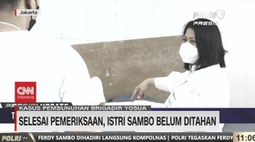 VIDEO: Selesai Pemeriksaan, Istri Sambo Belum Ditahan