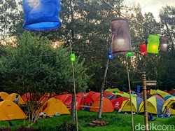 Syahdunya Camping Ground di Dieng Culture Festival