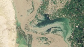 FOTO: Banjir Rendam Provinsi di Pakistan Jadi Danau Seluas 100 Km