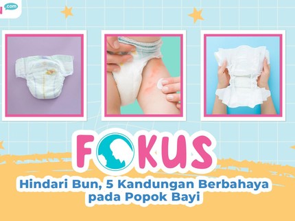 Hindari Bun, 5 Kandungan Berbahaya pada Popok Bayi
