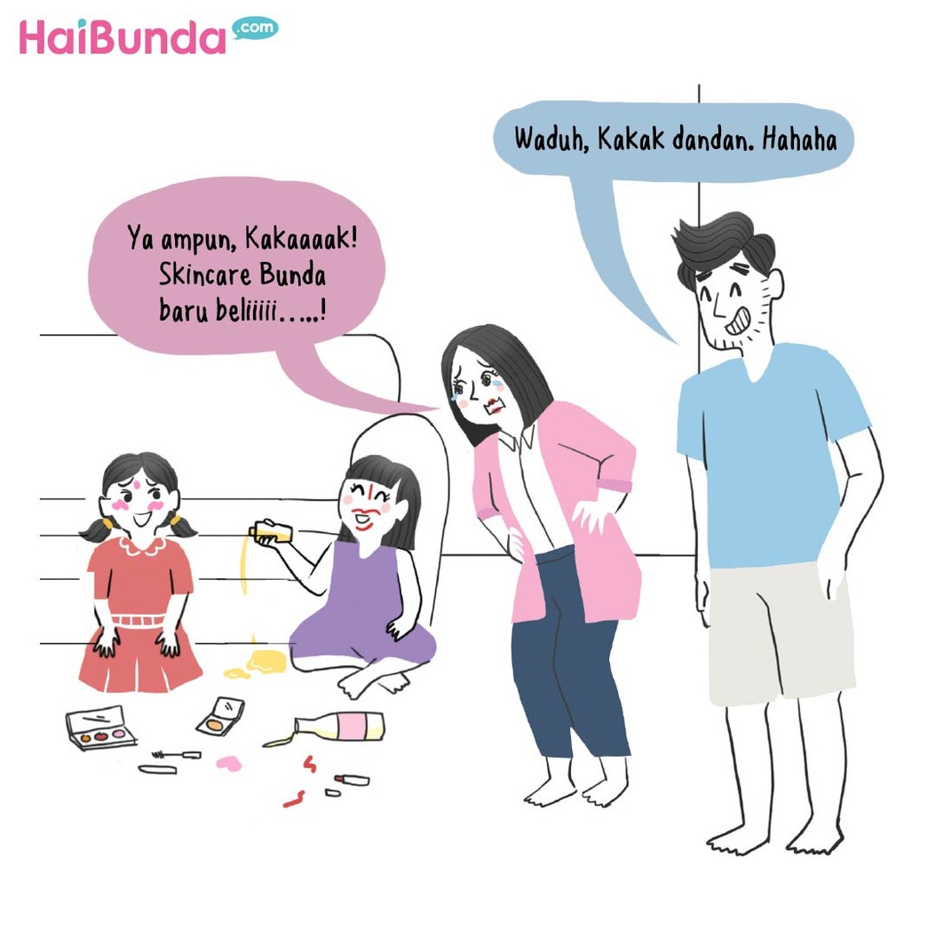 Komik Skincare Bunda Ambyar