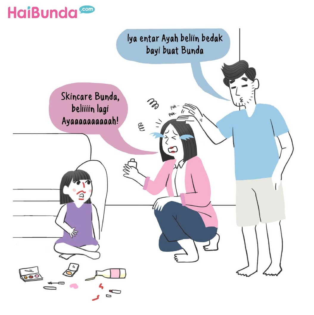 Komik Skincare Bunda Ambyar