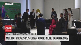 VIDEO: Melihat Proses Penjurian Abang None Jakarta 2022