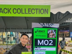 Misi Pelari Robi Syanturi Pecahkan Rekor Pribadi di Thailand
