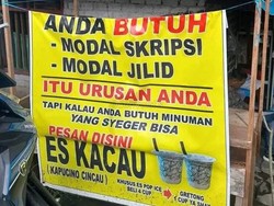 Strategi Marketing Penjual Es Cincau Ini Bikin Mahasiswa Ketar-ketir