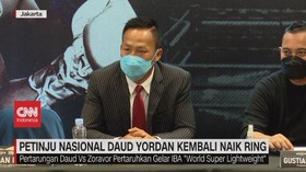 VIDEO: Petinju Nasional Daud Yordan Kembali ke Ring