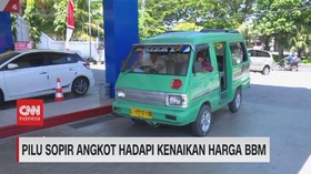 VIDEO: Pilu Sopir Angkot Hadapi Kenaikan Harga BBM