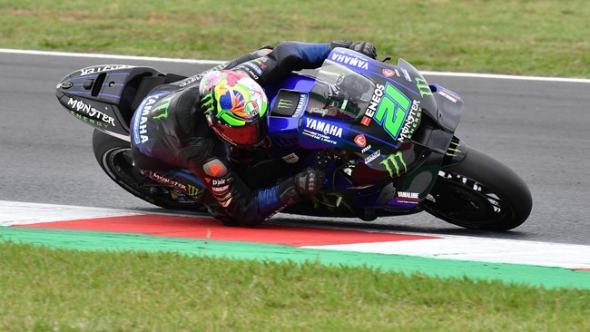 Adu kebut MotoGP Spanyol 2023 dipanaskan komentar Alex Marquez dan Franco Morbidelli yang terlibat kecelakaan dalam sprint race, Sabtu (29/4).