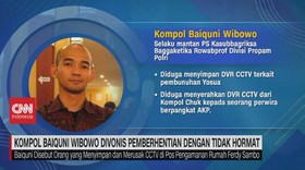 VIDEO: Kompol Baiquni Wibowo Divonis Pemberhentian Dengan Tidak Hormat