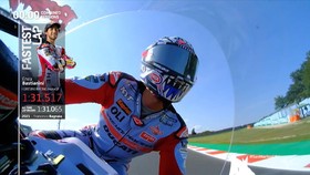 VIDEO: Bastianini Tercepat di FP2 MotoGP San Marino