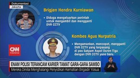VIDEO: Enam Polisi Terancam Karier Tamat Gara-gara Sambo