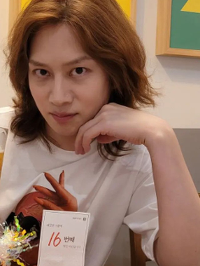 Pada tanggal 10 Juli 2022 lalu, Heechul 'Super Junior' merayakan ulang tahunnya./ foto: instagram.com/kimheenim