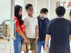 Bareng Erina Nonton Bola di Manahan, Kaesang: Ngecek Venue buat Prewed