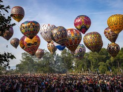 Marak Balon Udara di Pekalongan-Wonosobo, Menhub: Ganggu Penerbangan!
