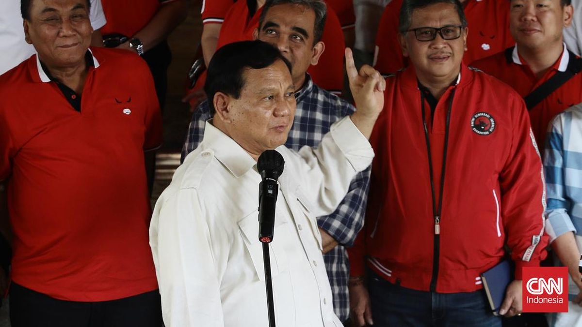 PDIP Puji Janji Prabowo Tak Usik Latar Belakang Pemenang Proyek