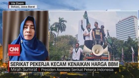 VIDEO: Serikat Pekerja Kecam Kenaikan Harga BBM