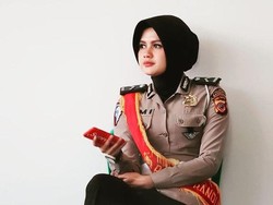 7 Potret Cantik Bripda Ismi Saat Tampil Pakai Hijab Jadi Sorotan