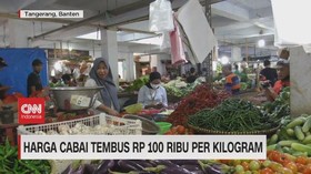 VIDEO: Harga Cabai Tembus Rp 100 Ribu Per Kilogram