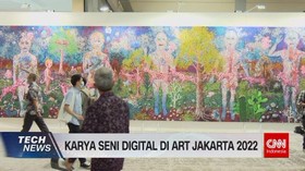VIDEO: Karya Seni Digital di Art Jakarta 2022
