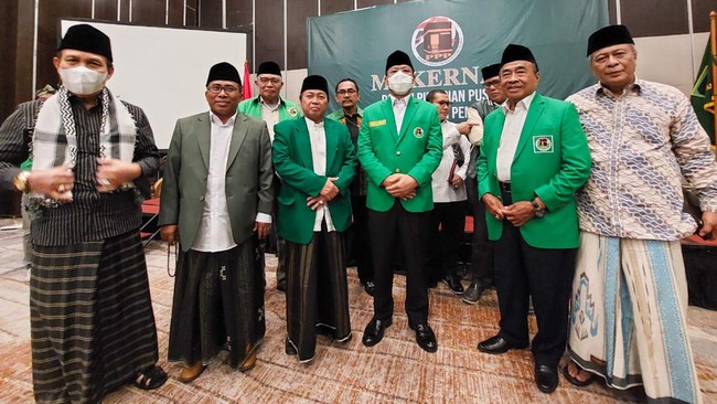 Plt Ketum Partai Persatuan Pembangunan (PPP) Muhamad Mardiono disebut telah membangun komunikasi kembali dengan Suharso Monoarfa, Senin (12/9).