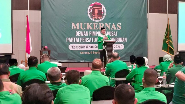 PPP akan menggelar Musyawarah Kerja Nasional untuk mengevaluasi kegagalan mereka menembus ambang batas parlemen 4 persen di pemilu 2024.