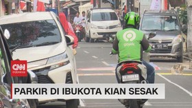 VIDEO: Parkir di Ibukota Kian Sesak