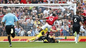 FOTO: Antony dan Gol-gol Indah MU ke Gawang Arsenal di Liga Inggris