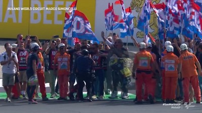 VIDEO: Momen Perpisahan Andrea Dovizioso dari Dunia MotoGP