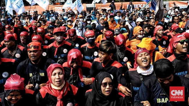 Gerakan Buruh Bersama Rakyat (GEBRAK) bakal menggelar tindakan demonstrasi menolak program Tabungan Perumahan Rakyat (Tapera).