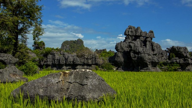 Geopark Maros Pangkep di Sulawesi Selatan masuk UNESCO Global Geopark berdasarkan keputusan rapat dewan council UNESCO Global Geopark di Thailand.
