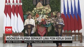 VIDEO: Indonesia-Filipina Sepakati Lima Poin Kerja Sama