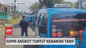 VIDEO: Sopir Angkot Tuntut Kenaikan Tarif