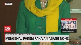 VIDEO: Mengenal Pakaian Pakem Abang None