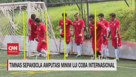 VIDEO: Timnas Sepakbola Amputasi Indonesia Minim Ujicoba Internasional
