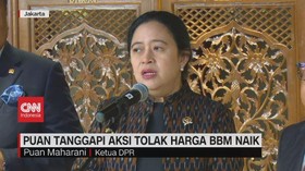 VIDEO: Puan Tanggapi Aksi Tolak Harga BBM Naik