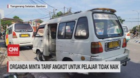 VIDEO: Organda Minta Tarif Angkot Untuk Pelajar Tidak Naik
