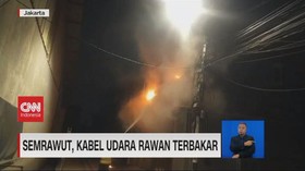 VIDEO: Semrawut, Kabel Udara Rawan Terbakar