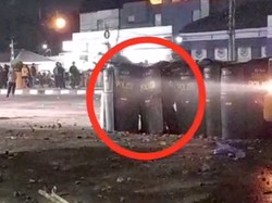 Viral Tembakan Panah dari Barikade Polisi Saat Bubarkan Demo di Makassar