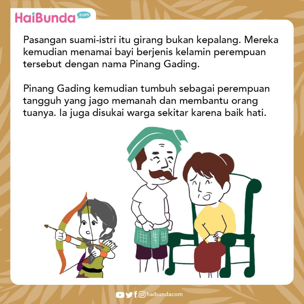 Cerita atau Dongeng Nusantara Legenda Putri Pinang Gading