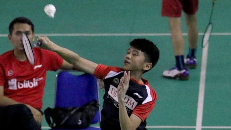 Kedua Anak Duta SO7 Lomba Badminton