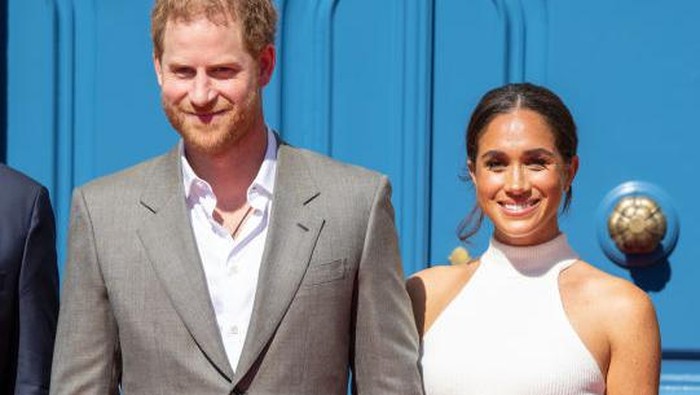 DUSSELDORF, GERMANY - SEPTEMBER 06: Meghan, Duchess of Sussex during the Invictus Games Dusseldorf 2023 - One Year To Go launch event on September 06, 2022 in Dusseldorf, Germany. The Invictus Games will be held in Germany for the first time in September 2023. (Photo by Karwai Tang/WireImage)