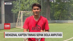 VIDEO: Mengenal Kapten Timnas Sepakbola Amputasi Indonesia