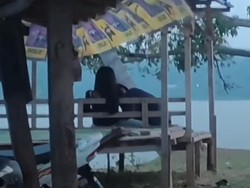 Beredar Video 17 Detik Muda-mudi Mesum di Waduk Seloromo Pati