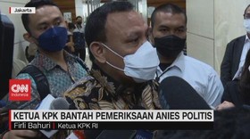 VIDEO: Ketua KPK Bantah Pemeriksaan Anies Politis
